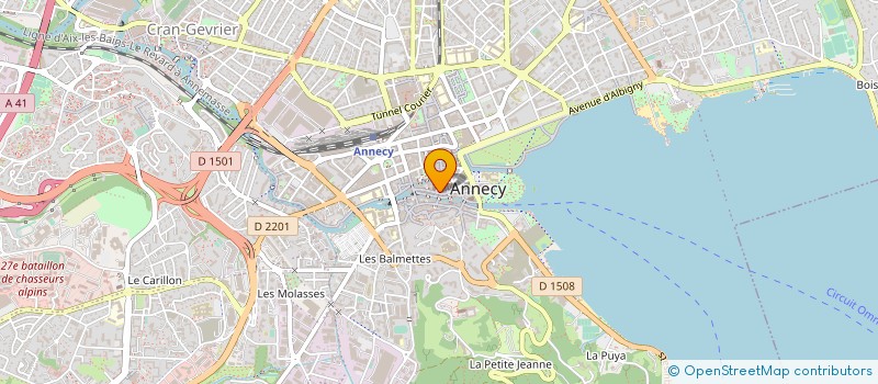localisation de l'entreprise L'INSTANT T STUDIO à ANNECY