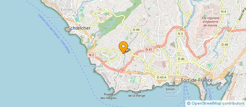 localisation de l'entreprise L'INSTANT TROPICAL  SCHLCHER