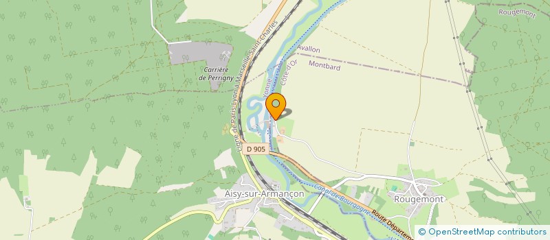 localisation de l'entreprise L'INSTANT TWENTYONE  BIERRY-LES-BELLES-FONTAINES