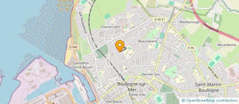 localisation de l'entreprise L'INSTANT YOGA à BOULOGNE-SUR-MER