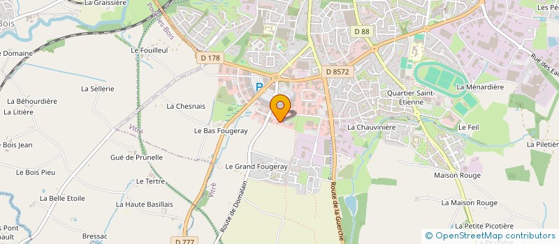 localisation de l'entreprise L'INSTANT ZERO  VITRE