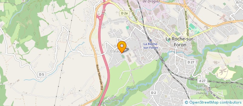 localisation de l'entreprise L'INSTITUT 166 à ETAUX