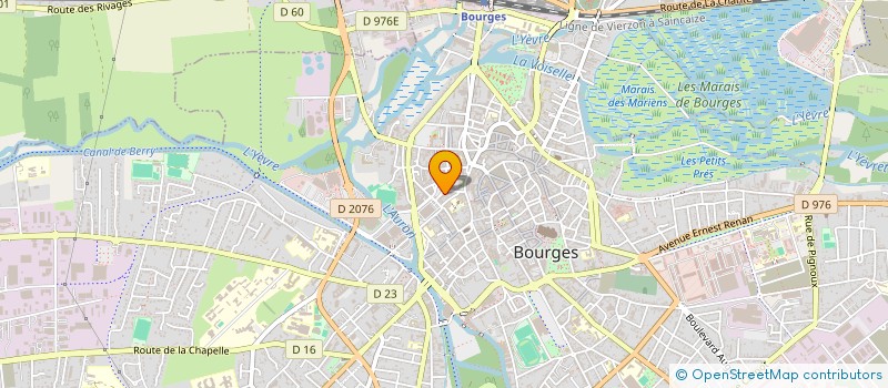 localisation de l'entreprise L'INSTITUT à BOURGES