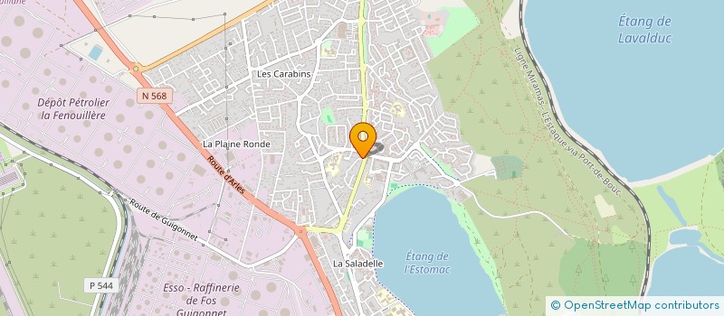 localisation de l'entreprise L'INSTITUT à FOS-SUR-MER