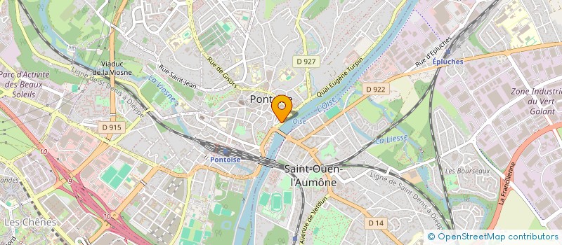 localisation de l'entreprise L INSTITUT BENSKA à PONTOISE