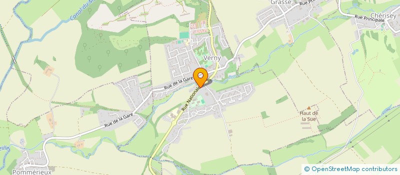 localisation de l'entreprise L'INSTITUT BY N&L  VERNY