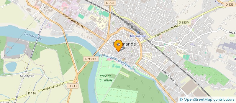 localisation de l'entreprise L INSTITUT C à MARMANDE
