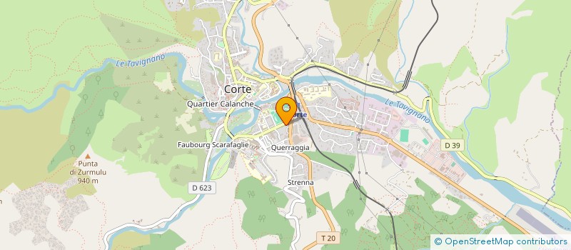 localisation de l'entreprise L'INSTITUT CORTE à CORTE