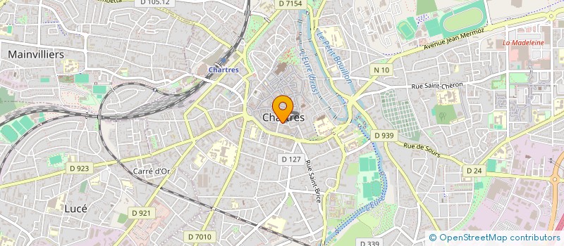 localisation de l'entreprise L'INSTITUT D'ANNE-LAURE à CHARTRES