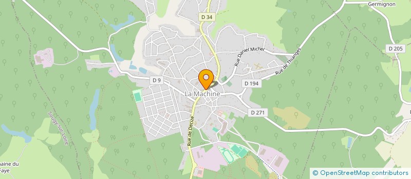 localisation de l'entreprise L'INSTITUT D'ELINO à LA MACHINE