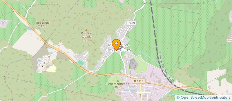 localisation de l'entreprise L'INSTITUT DE BEAUTE à MONTREDON-DES-CORBIERES