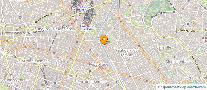 localisation de l'entreprise L'INSTITUT DE BONTE  PARIS