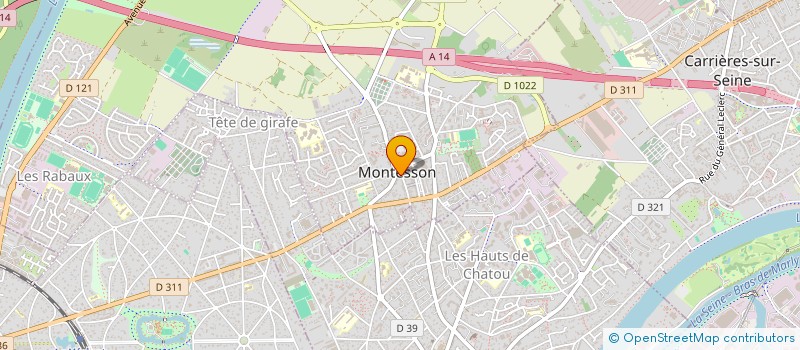 localisation de l'entreprise L'INSTITUT DE SANDRINE à MONTESSON