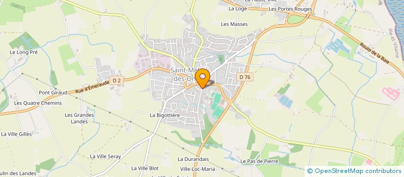 localisation de l'entreprise L'INSTITUT DU BIEN ETRE à SAINT-MELOIR-DES-ONDES