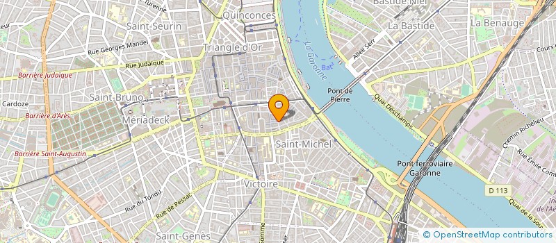 localisation de l'entreprise L'INSTITUT DU LISSAGE  BORDEAUX