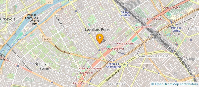 localisation de l'entreprise L'INSTITUT FRANCAIS DES SENIORS à LEVALLOIS-PERRET