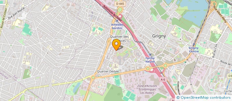 localisation de l'entreprise L'INSTITUT POUR L'APPUI AU DEVELOPPEMENT ET AU RENFORCEMENT DE CAPACITES à GRIGNY