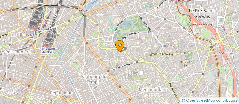 localisation de l'entreprise L'INSTITUT SERIGRAPHIQUE  PARIS