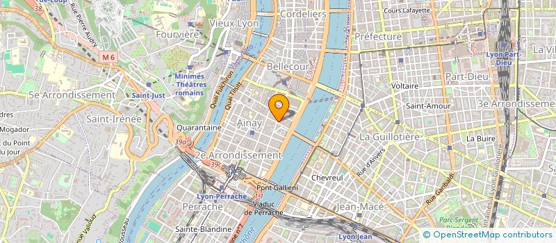 localisation de l'entreprise L'INSTITUT THE BEAUTY BAR  LYON