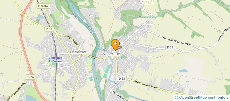 localisation de l'entreprise L'INSTITUT VENERQUE à VENERQUE