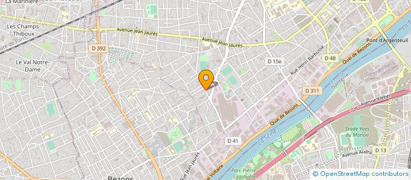 localisation de l'entreprise L INTEGRALE AUTOMOBILE à ARGENTEUIL