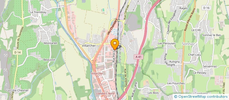 localisation de l'entreprise L INTEGRALE D AGENCEMENT  VOGLANS