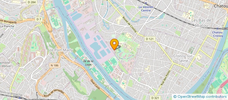 localisation de l'entreprise L'INTELLIGENCE IMMOBILIERE  LE VESINET