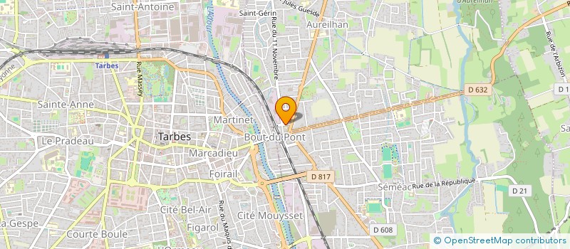 localisation de l'entreprise L'INTEMPOREL  AUREILHAN