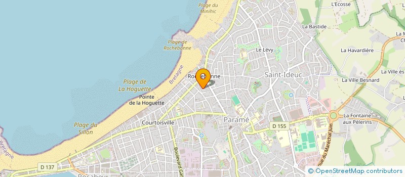 localisation de l'entreprise L'INTENDANTE DE LA MAISON  SAINT-MALO