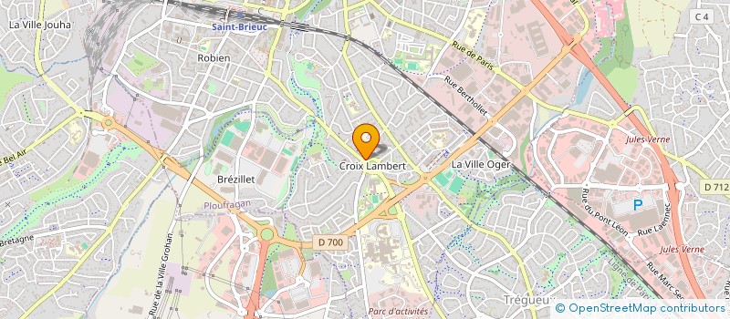 localisation de l'entreprise L'INTENSE à SAINT-BRIEUC