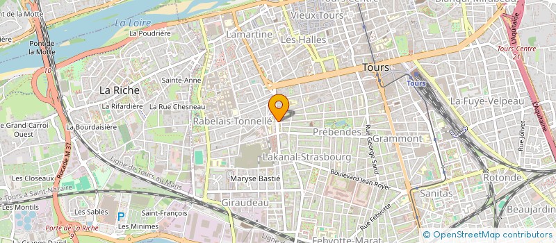 localisation de l'entreprise L'INTENTION PUBLIQUE  TOURS