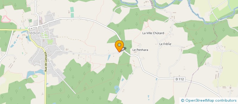 localisation de l'entreprise L'INTERCOM' VOLLEY BALL  ELVEN