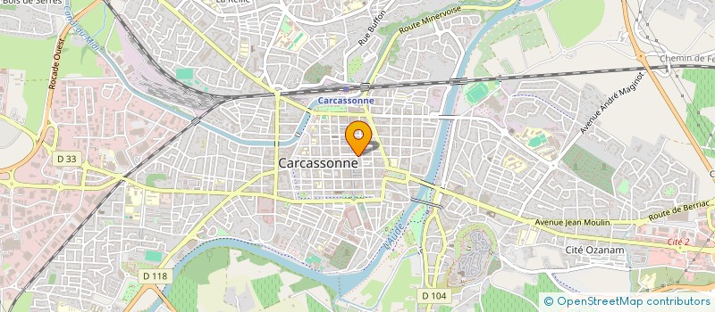localisation de l'entreprise L'INTERDIT à CARCASSONNE