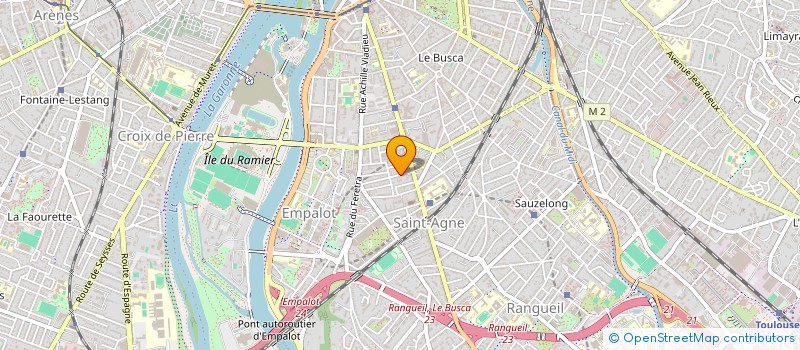 localisation de l'entreprise L INTERFACE MULTIMEDIA à TOULOUSE