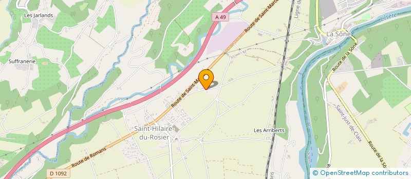 localisation de l'entreprise L INTERIEUR DESIGNER à SAINT-HILAIRE-DU-ROSIER