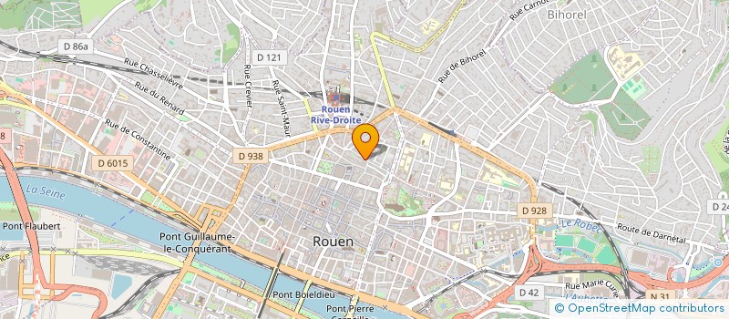 localisation de l'entreprise L'INTERMEDE DE LA PAROLE à ROUEN