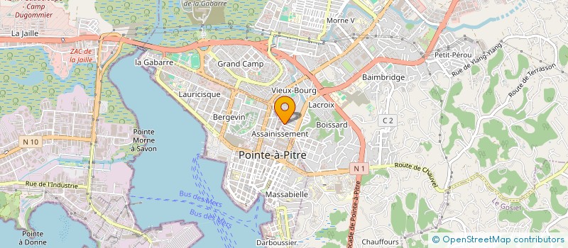 localisation de l'entreprise L'INTERMEDIAIRE à LES ABYMES
