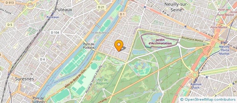 localisation de l'entreprise L. INTERN FINANC ADVISORS à NEUILLY-SUR-SEINE