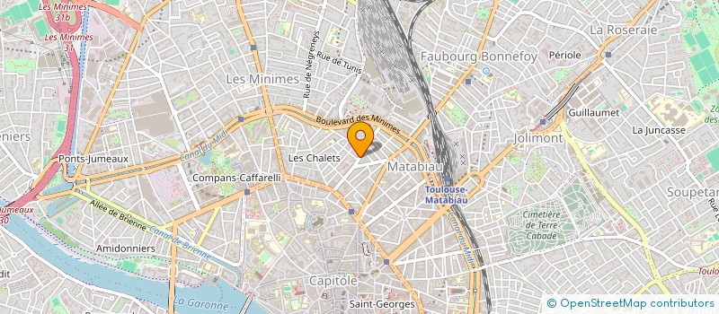 localisation de l'entreprise L'INTERPRETE à TOULOUSE