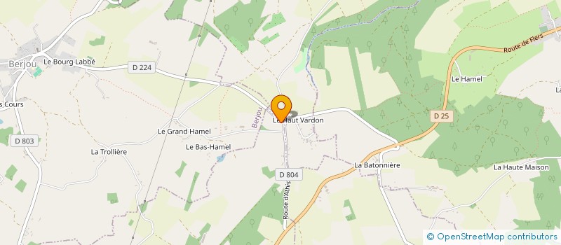 localisation de l'entreprise L'INTRANQUILLE SILLON à CAHAN