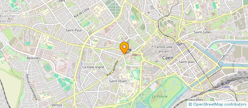 localisation de l'entreprise L'INTUITION D'ANDRE à CAEN