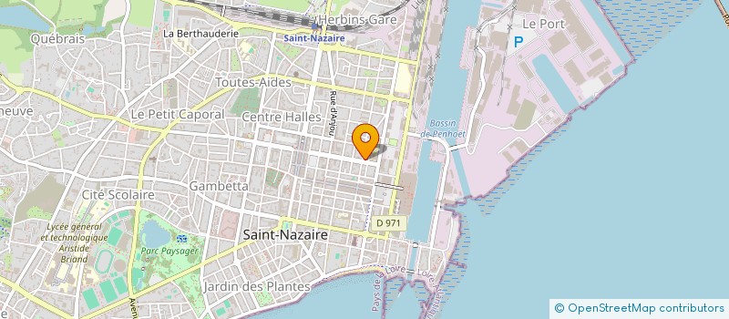 localisation de l'entreprise L'INUIT  SAINT-NAZAIRE