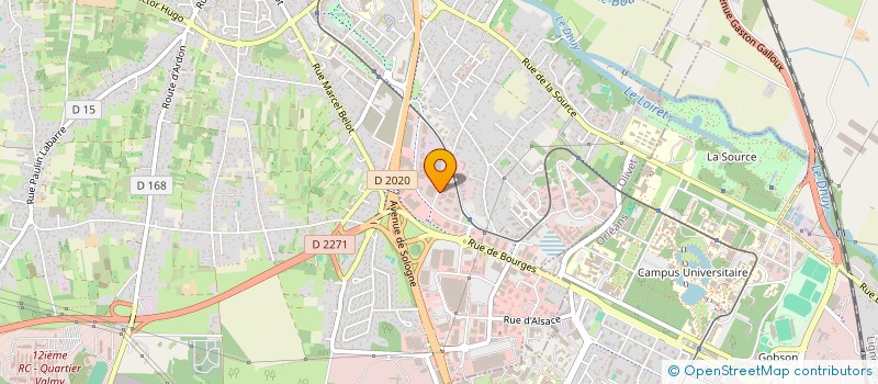 localisation de l'entreprise L INVENTAIRE DEVELOPPEMENT à OLIVET