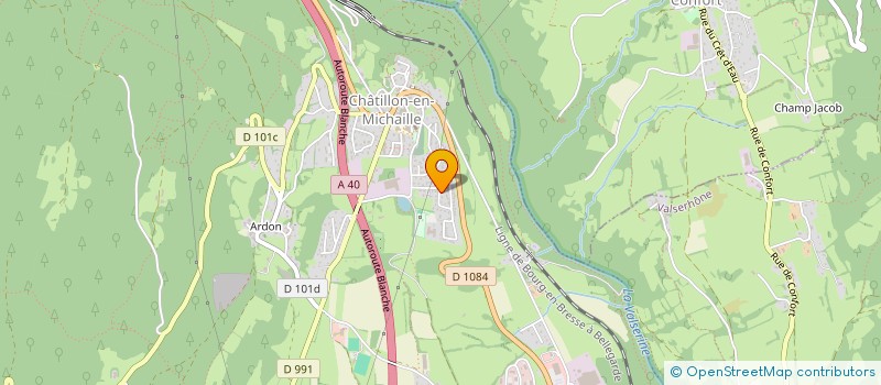 localisation de l'entreprise L'INVEST FL à VALSERHONE