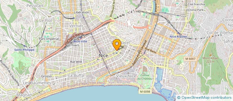 localisation de l'entreprise L'INVESTISSEUR GESTION à NICE