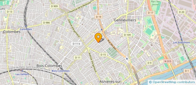 localisation de l'entreprise L'INVISIBLE EN NOUS  ASNIERES-SUR-SEINE