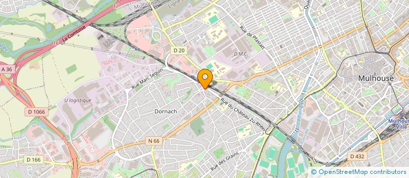 localisation de l'entreprise L'INVITATION DORNACH  MULHOUSE