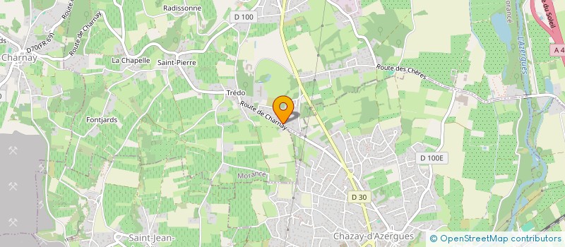 localisation de l'entreprise L'IRIGNOISE  MORANCE