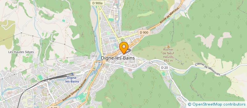 localisation de l'entreprise L'IROISE à DIGNE-LES-BAINS