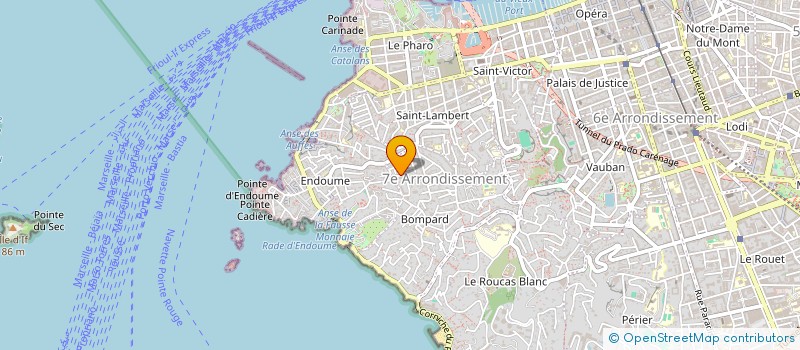localisation de l'entreprise L IROUETTE à MARSEILLE